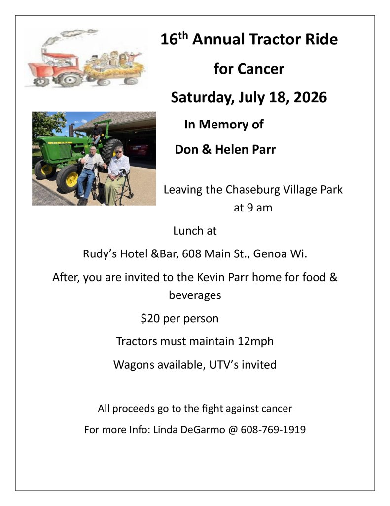 16th Annual Tractor Ride for Cancer