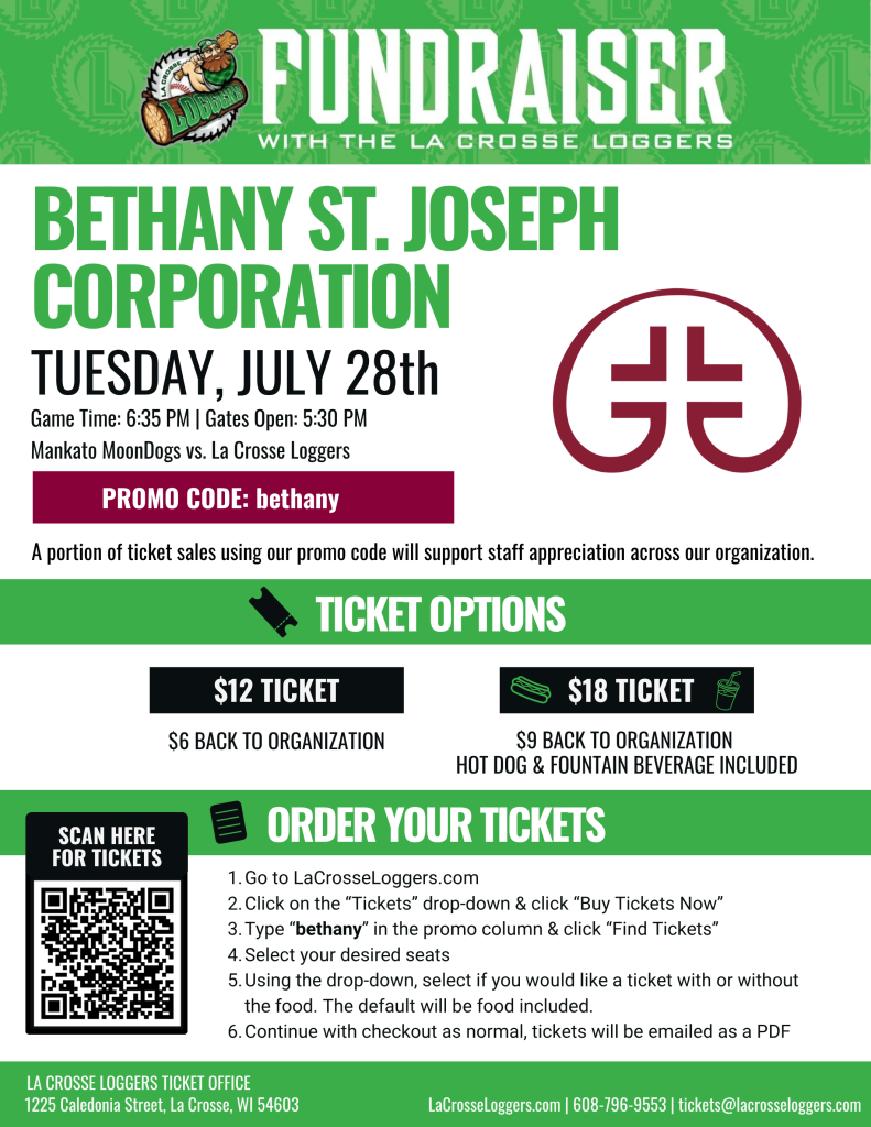 La Crosse Loggers - BSJ Non-profit fundraiser