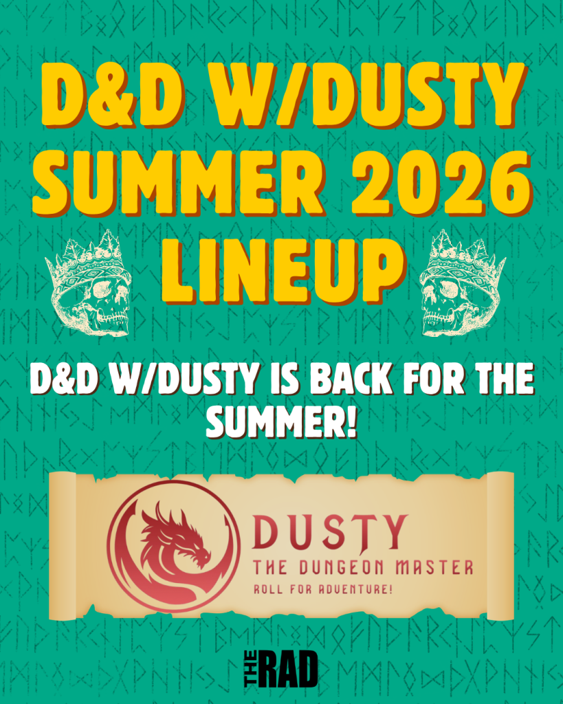 Dungeons & Dragons w/Dusty - Youth Intro Session