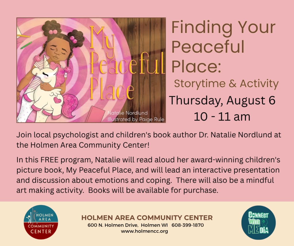 Finding Your Peaceful Place: Storytime & Activity
