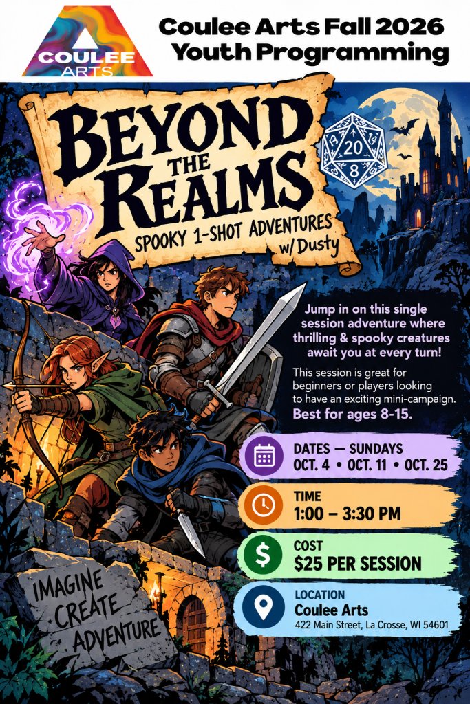 Beyond the Realms: Spooky 1-Shot D&D Adventures w/ Dusty