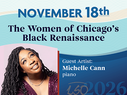The Women of Chicago’s Black Renaissance with Michelle Cann, Piano