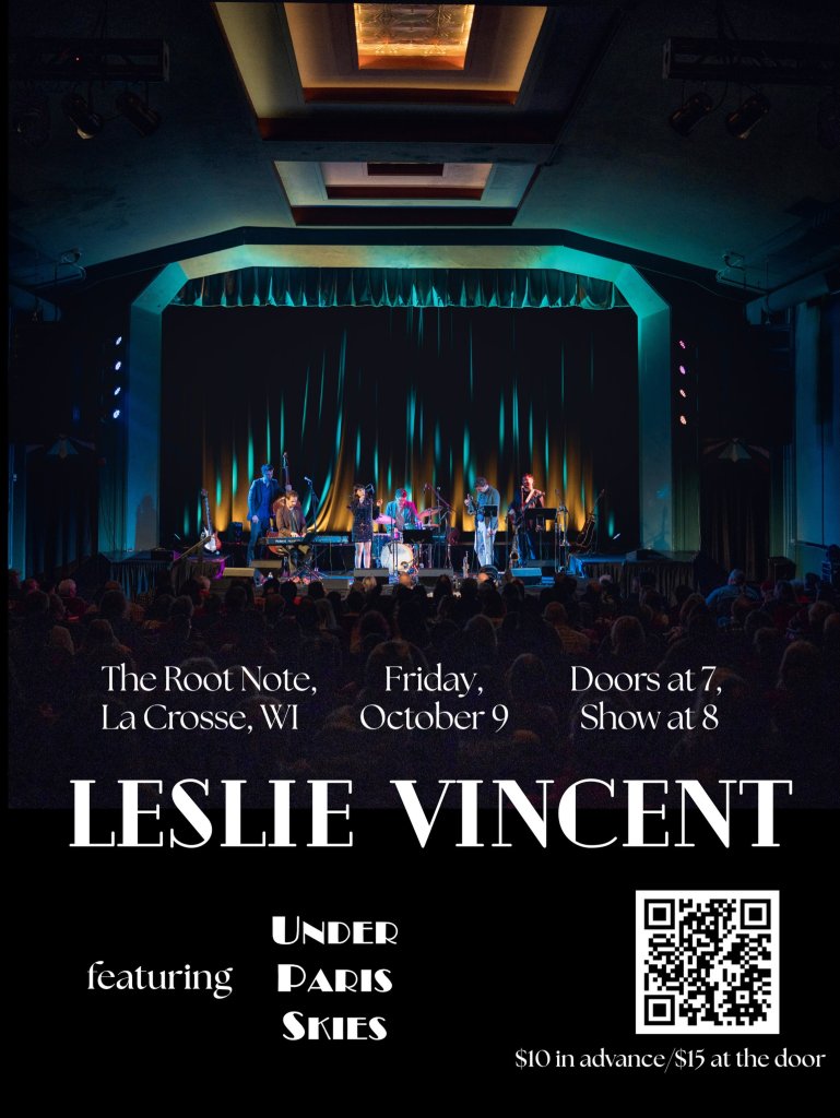 Leslie Vincent and Under Paris Skies