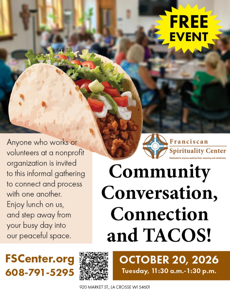 Community Conversation, Connection and FREE TACOS!