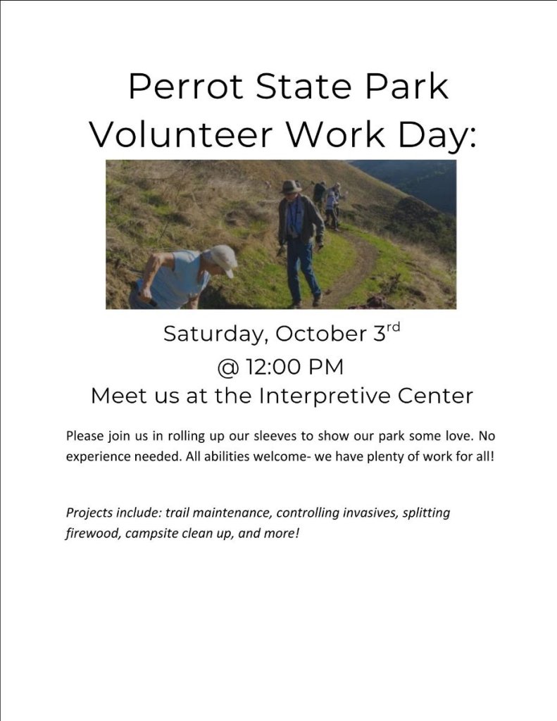 Perrot State ParkVolunteer Work Day