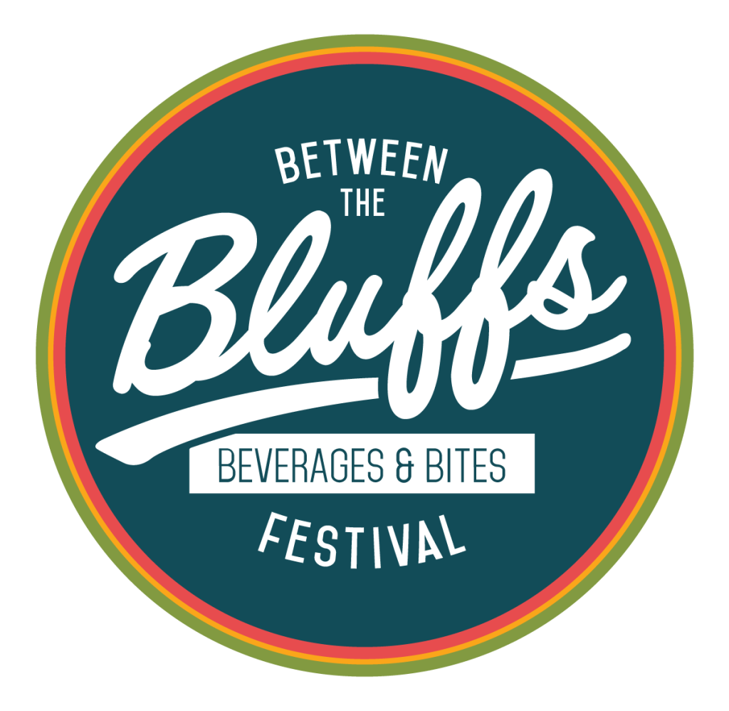 Between the Bluffs Beverages & Bites Festival logo