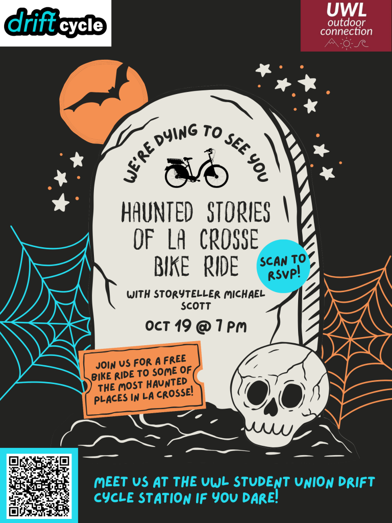 Haunted Stories of La Crosse Bike Ride