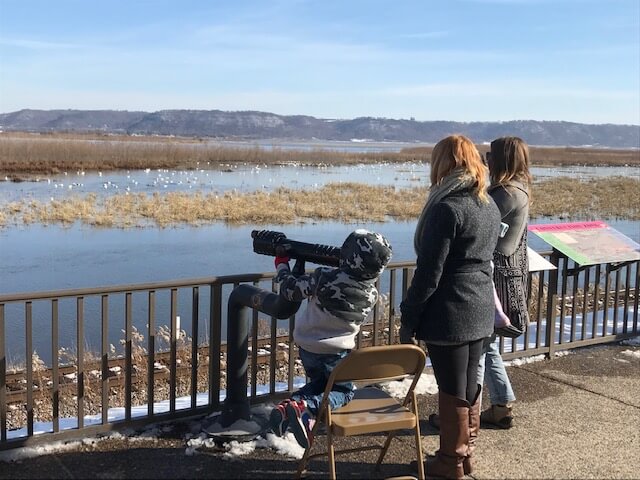 Naturalist at the Brownsville Overlook