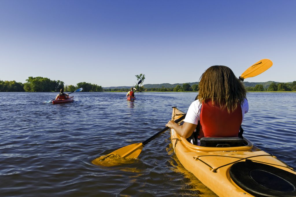 Canoeing, Kayaking, and other Paddling in La Crosse, Wisconsin (Video) 3 Kayaking Brand Photo